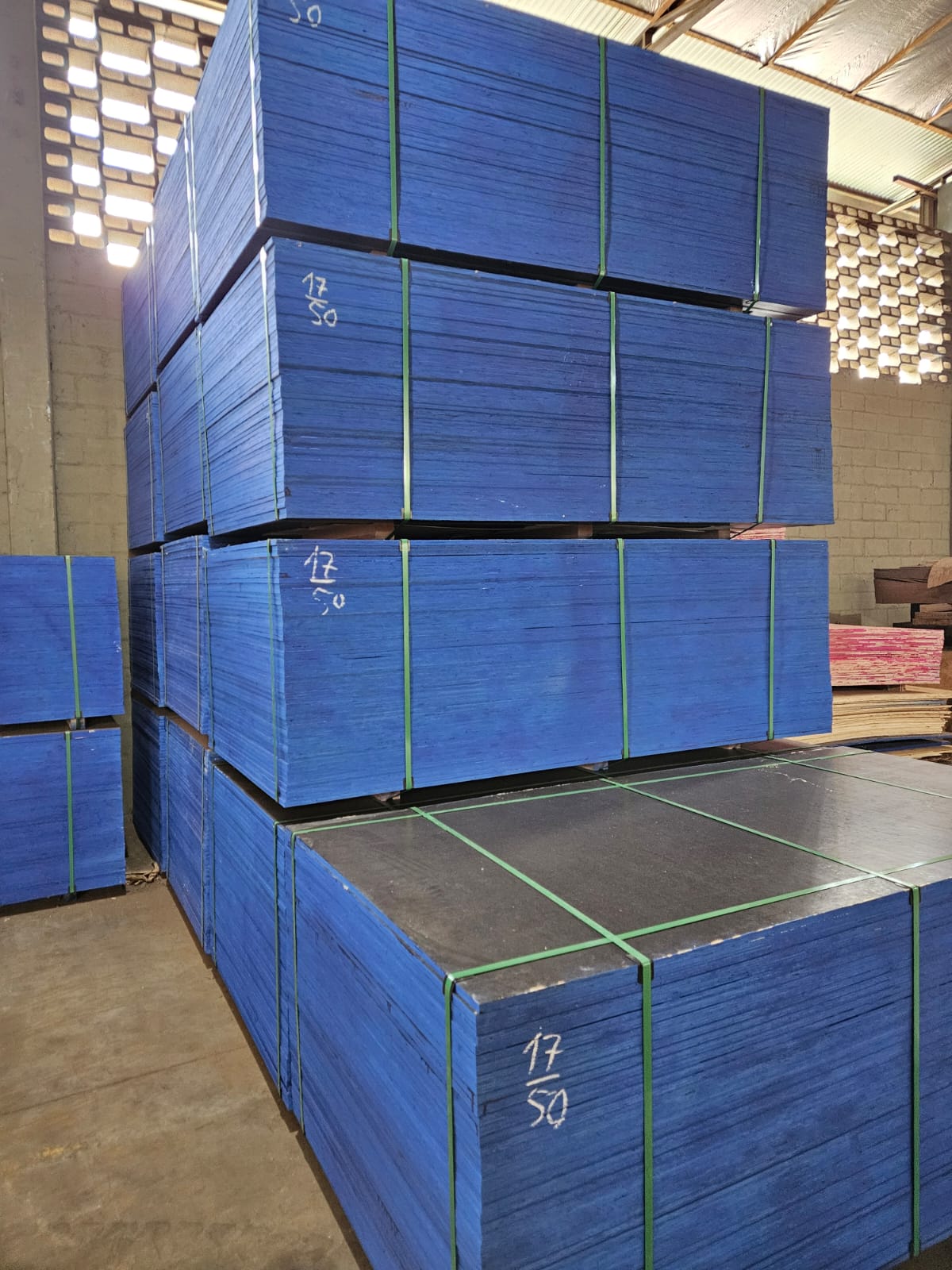 Chapa de Compensado Plastificado 1,10m x 2,20m e 1,22m x 2,44m